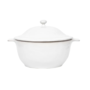 Puro 12" Casserole with Lid - Whitewash