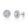 14K White Gold/Diamond Stud Earrings (1.58ct)