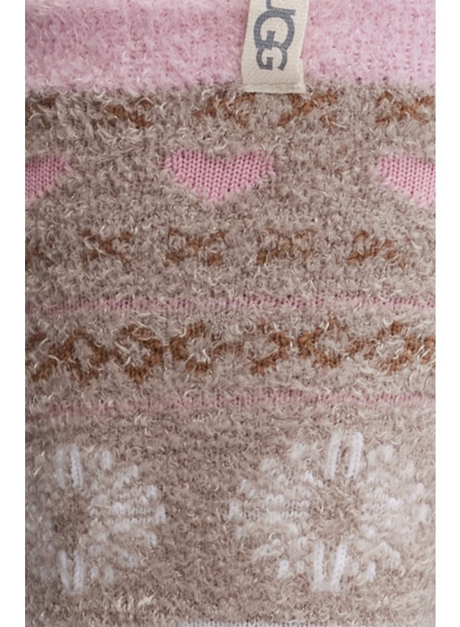 Leslie Graphic Crew Sock