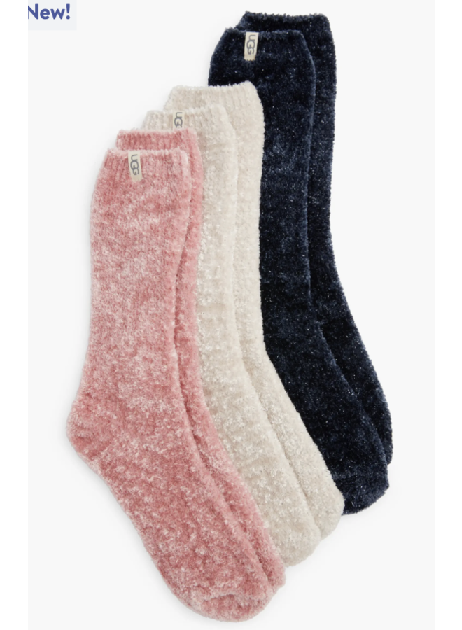 Leda Sparkle 3 Pack Socks