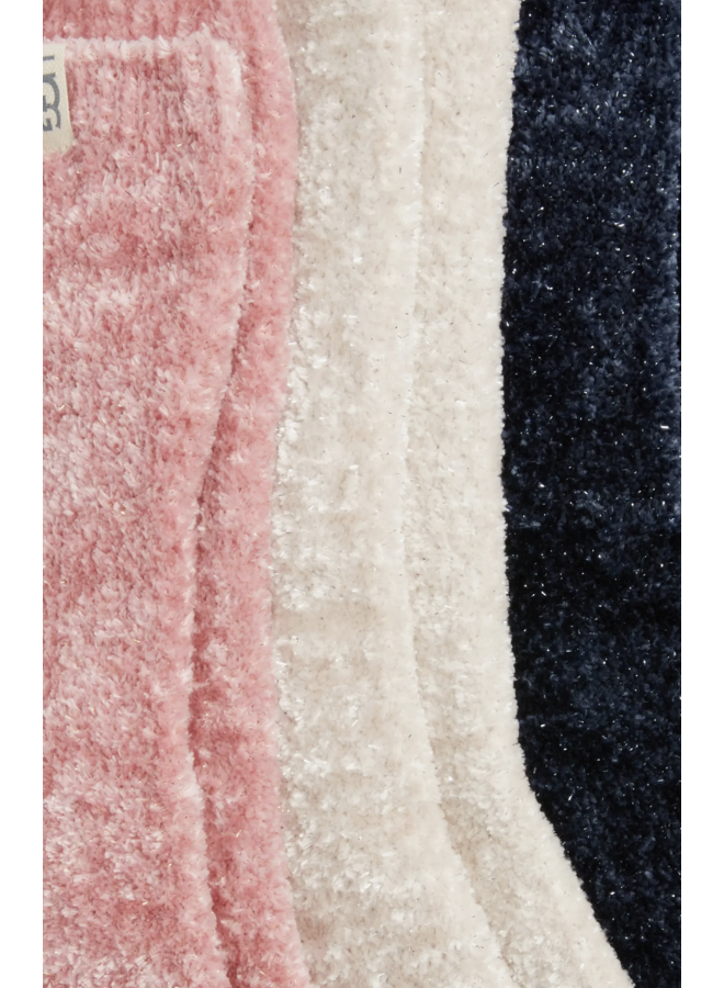 Leda Sparkle 3 Pack Socks