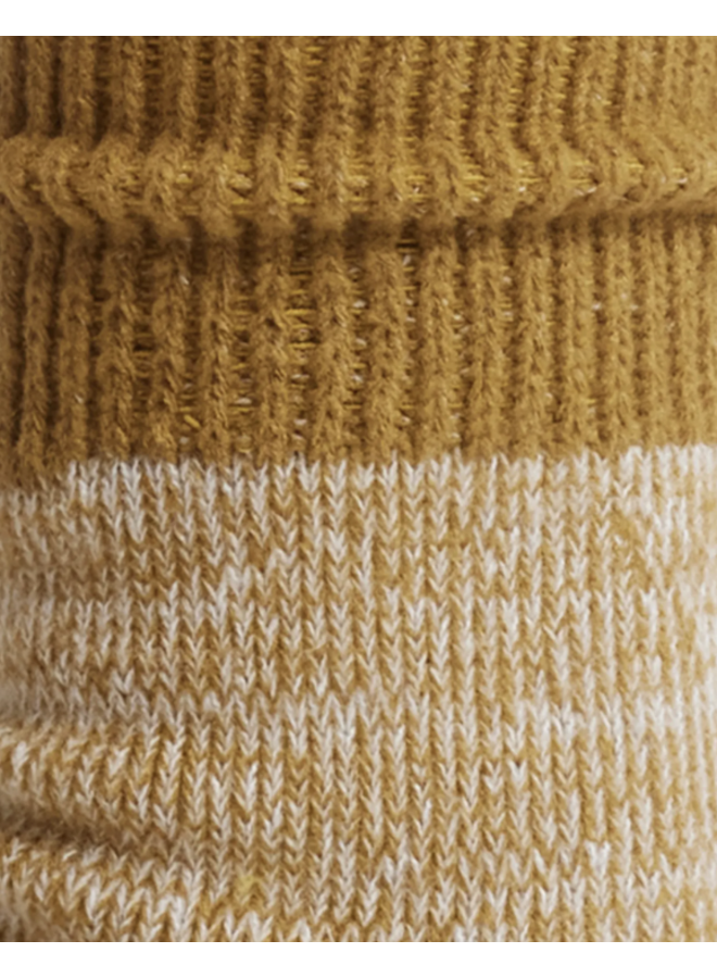 Rib Knit Slouch Quarter Sock