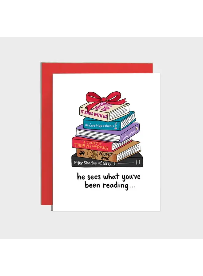 Spicy Books Holiday Card