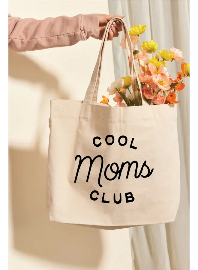 Cool Moms Club Canvas Tote
