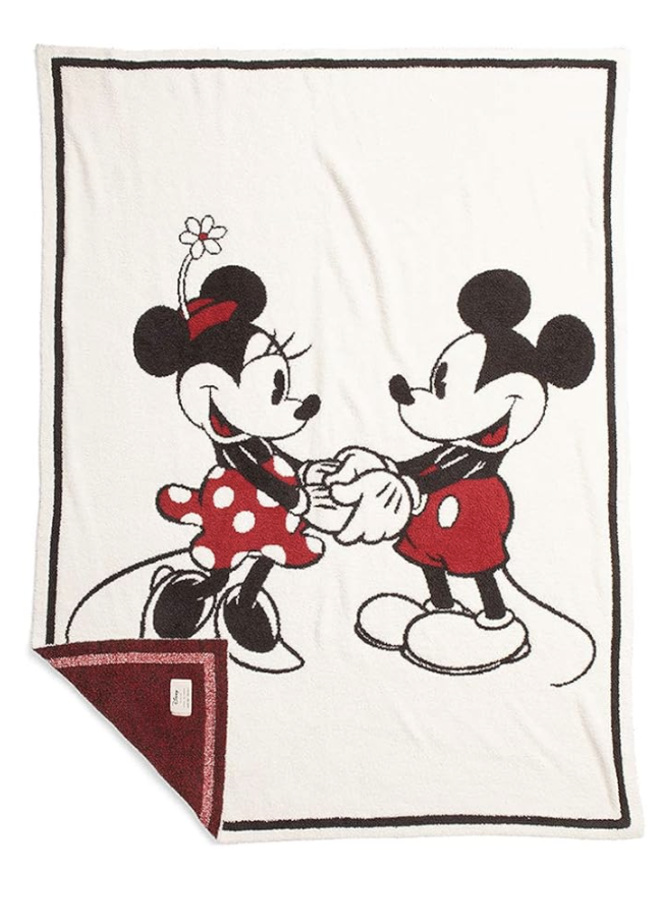 CozyChic Classic Disney Mickey & Minnie Mouse Blanket