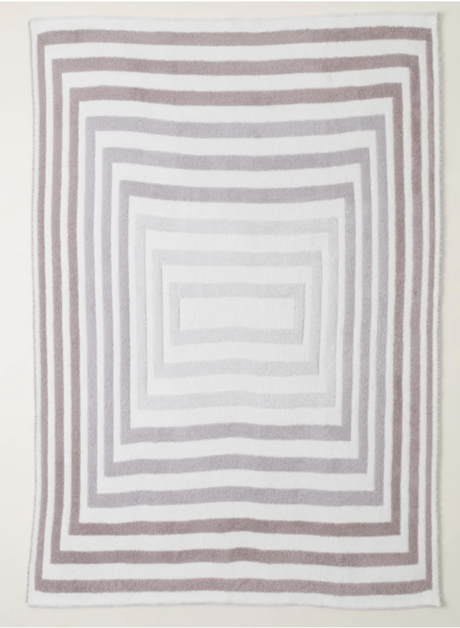 Cozychic Prismatic Throw - Taupe Multi 54"x72"