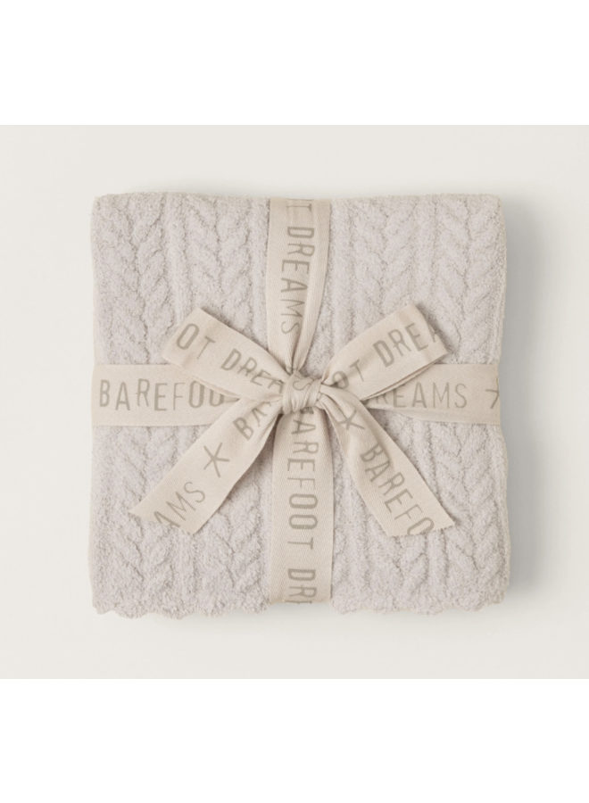 CozyChic Heirloom Receiving Blanket - Stone