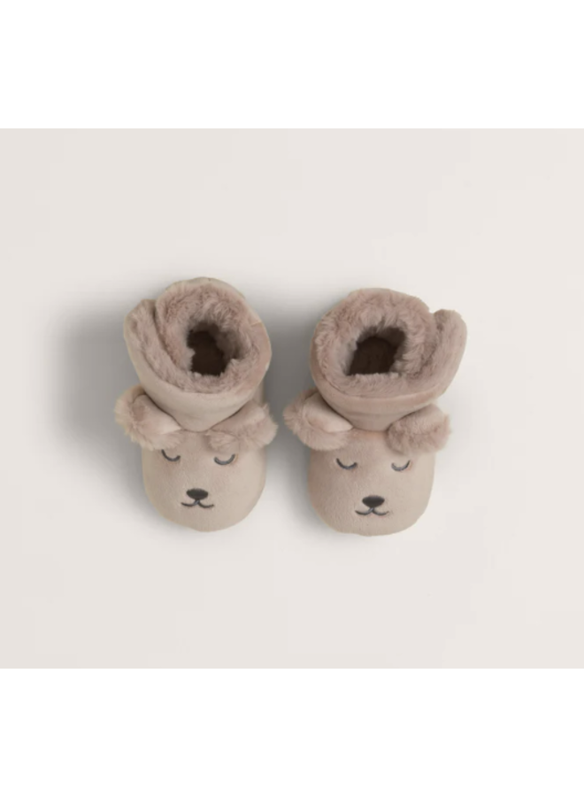 Youth Faux Fur Bear Bootie