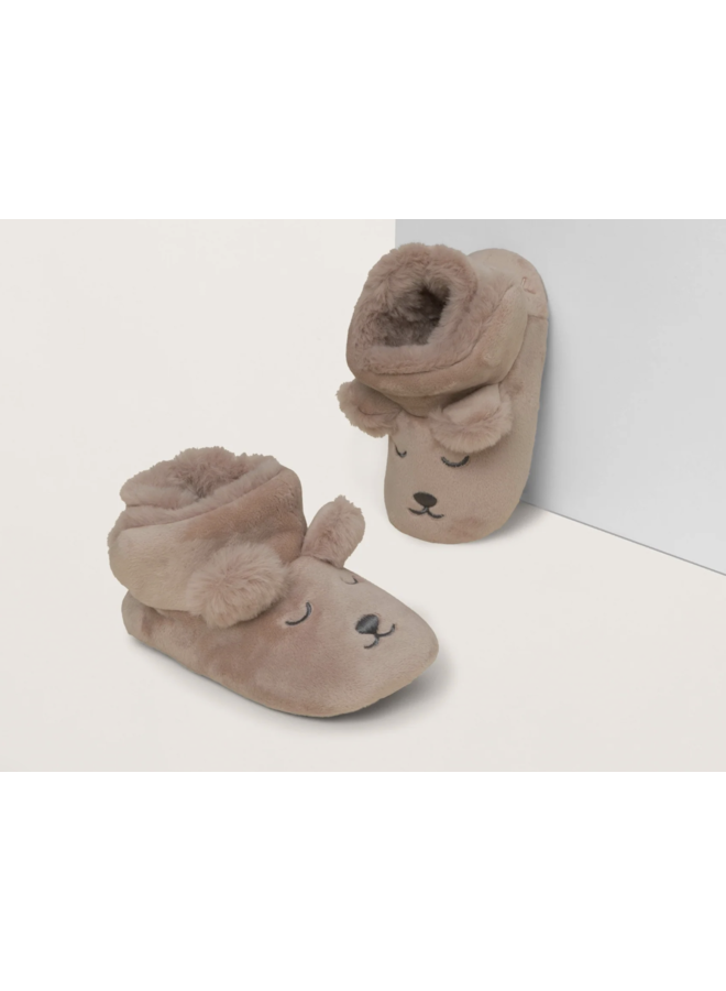 Youth Faux Fur Bear Bootie