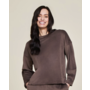 LuxeChic Tucked Sweatshirt