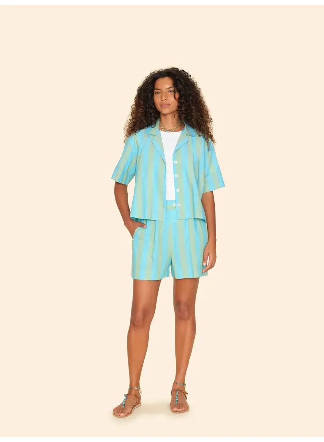 Striped Casey Short - Sea Breeze -