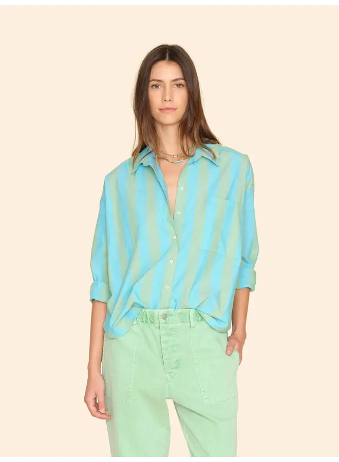 Striped Jordy Shirt - Sea Breeze -
