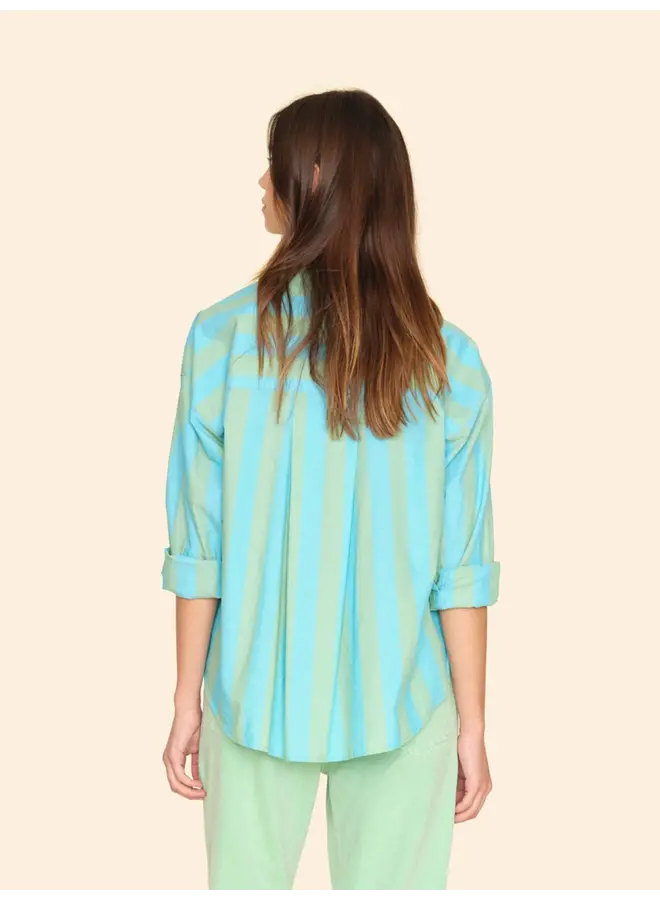 Striped Jordy Shirt - Sea Breeze -
