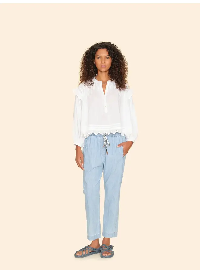 Draper Pant - Dusty Blue -