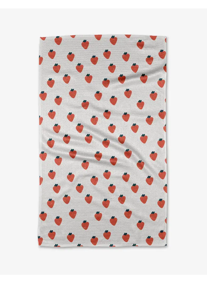 Strawberry Love Tea Towel