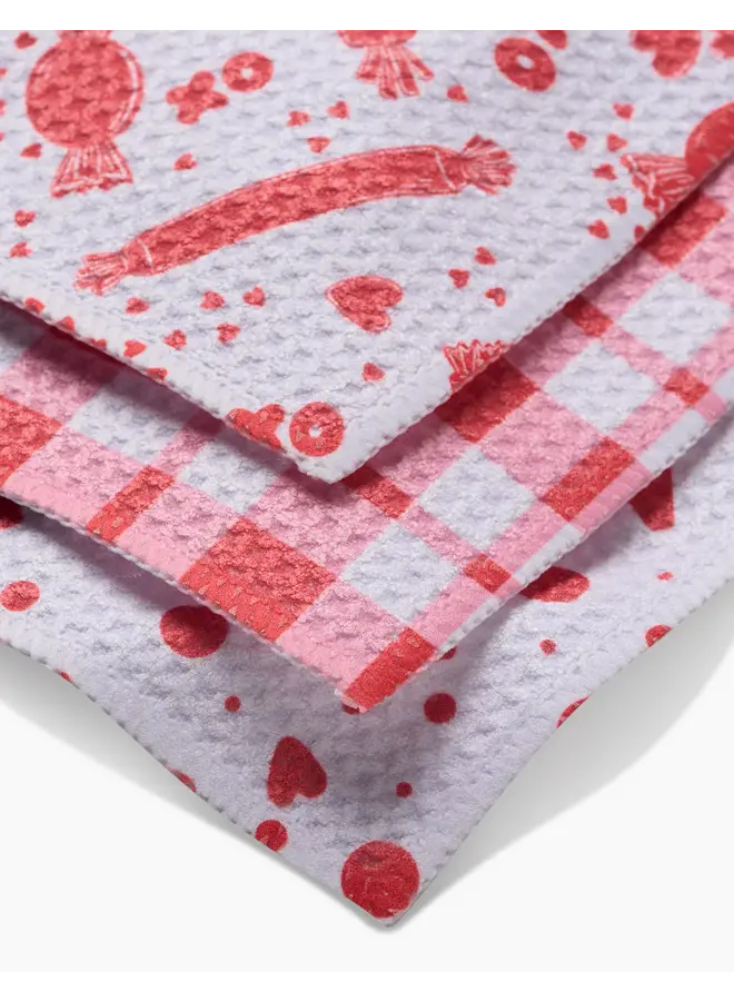 Sweet Love Dishcloth Set