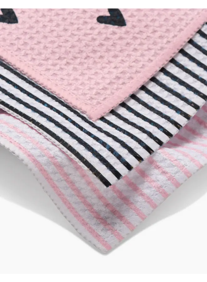 Sweet Hearts Dishcloth Set