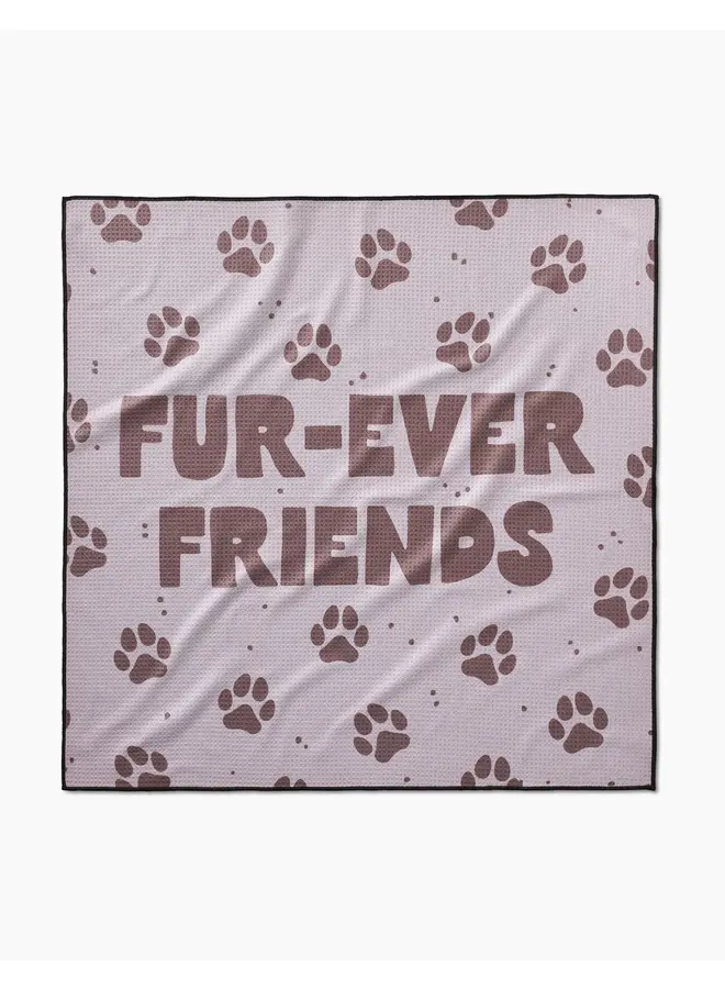 Fur Ever Friends Dog Towel