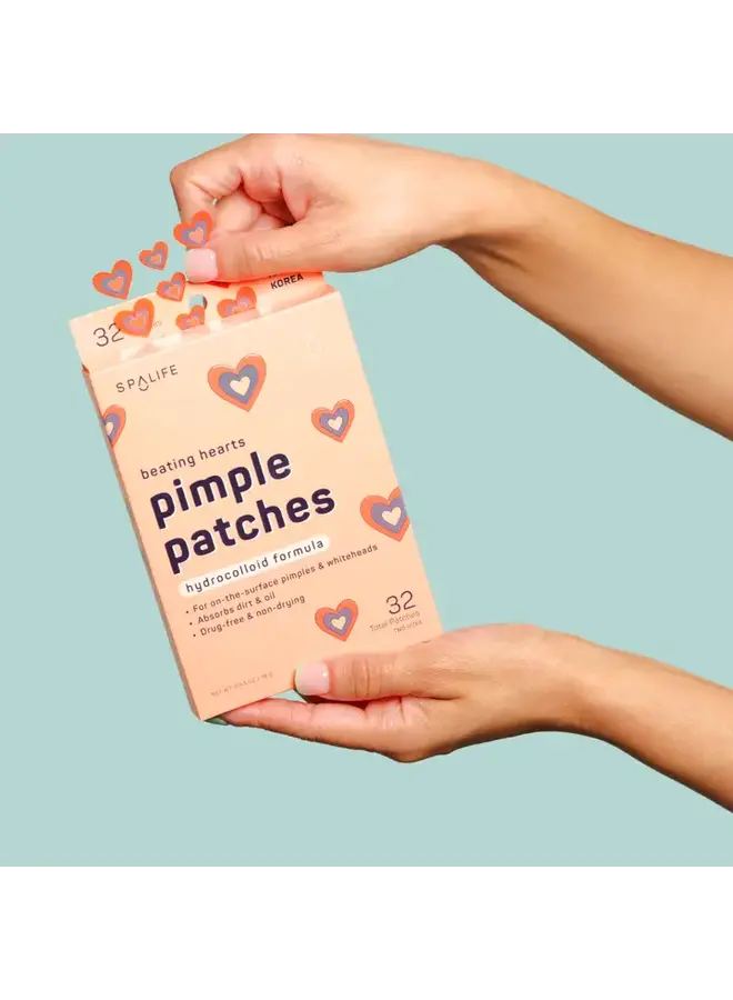 Valentines' Day Beating Hearts Hydrocolloid Pimple Patches