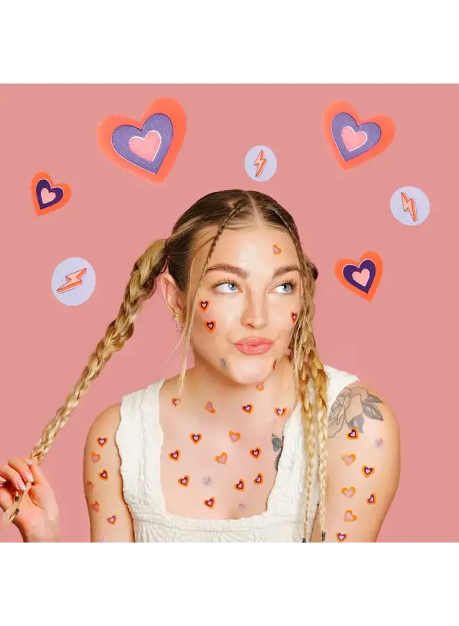 Valentines' Day Beating Hearts Hydrocolloid Pimple Patches