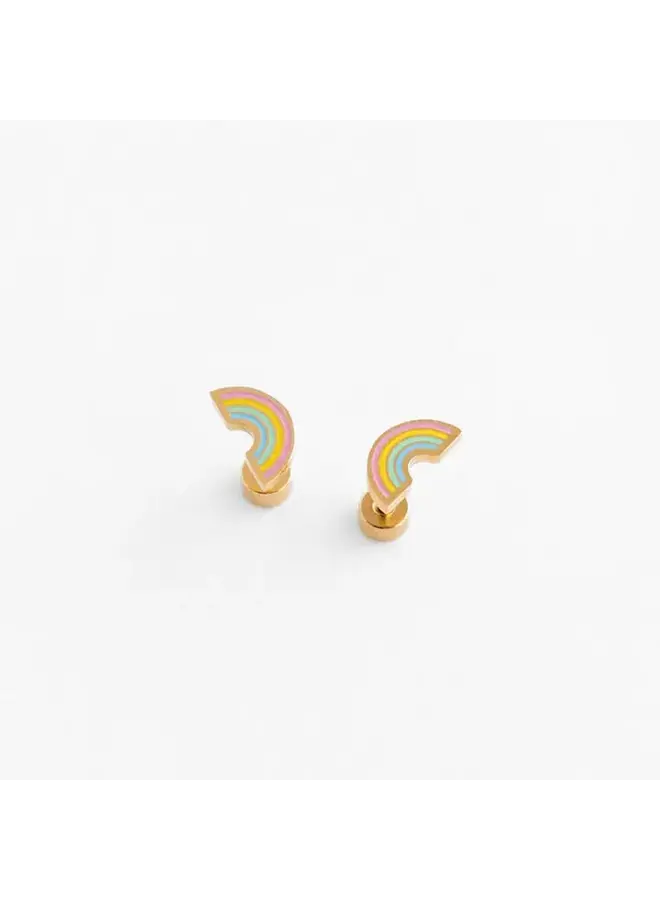 Pastel Rainbow Earrings