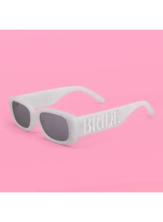 Marble + Silver Bride Sunglasses