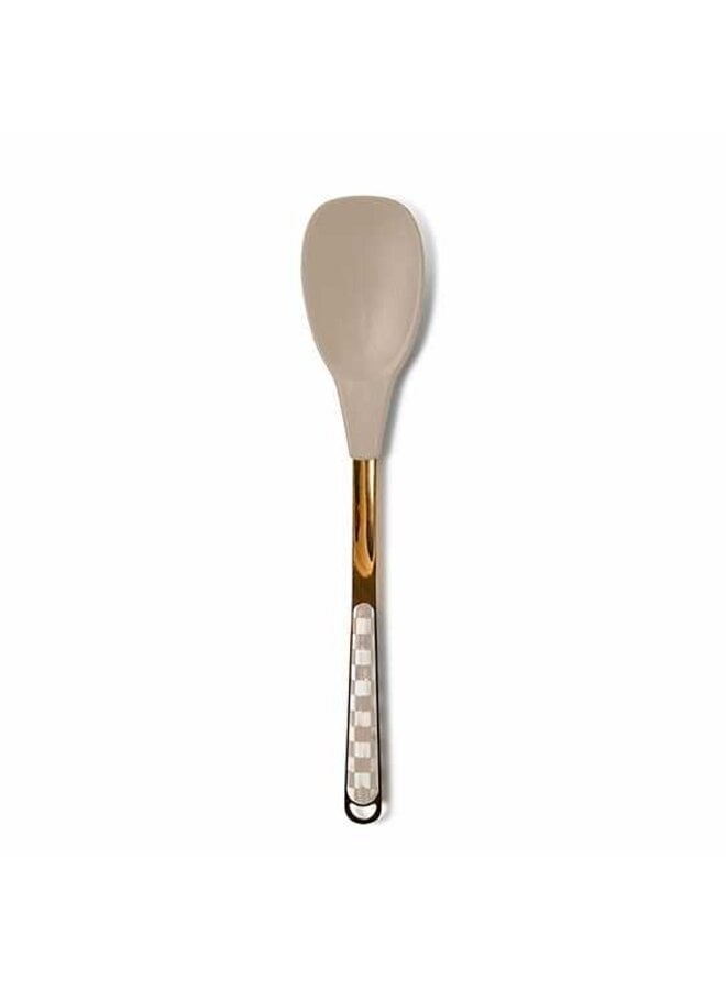 Mocha Check Spoon
