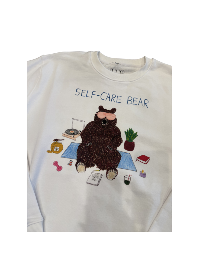 Self Care Bear Crewneck Sweatshirt