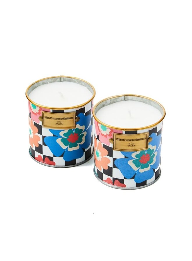 Dolce Vita Small Citronella Candles, Set of 2