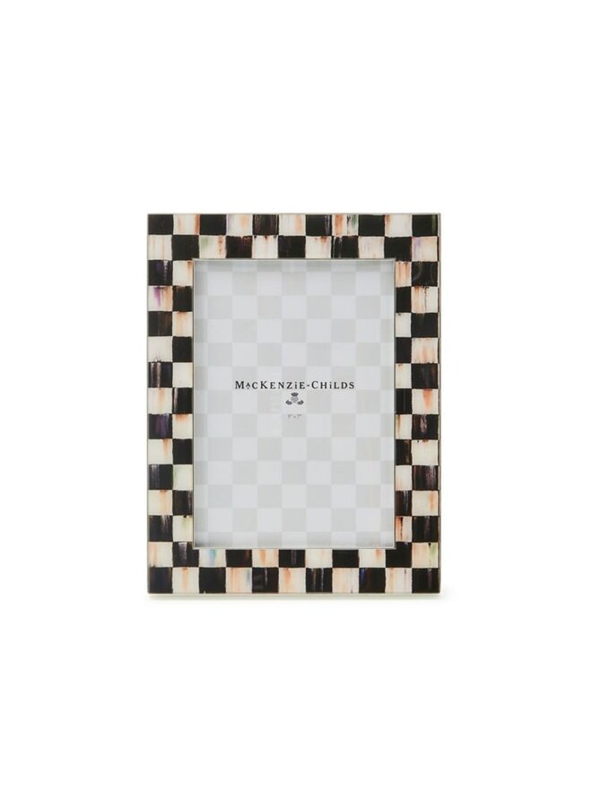 Courtly Check Silver Plated Frame 5 x 7