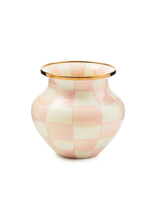 Rosy Check Vase