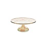 Rosy Check Small Pedestal Platter