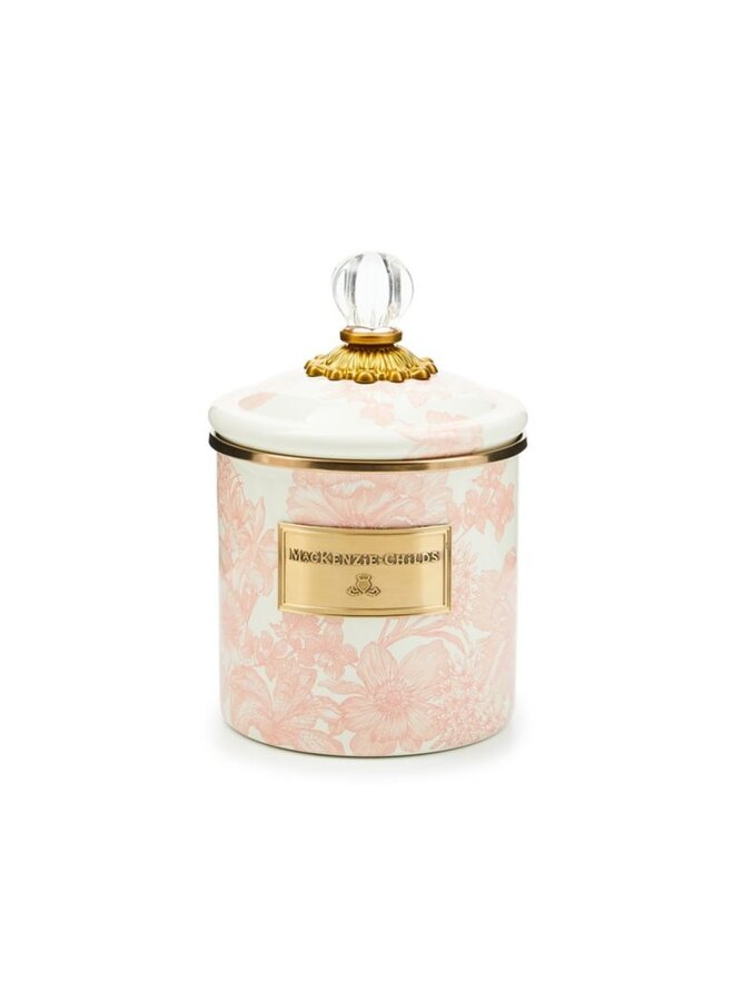 Rosy English Garden Small Canister