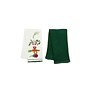 Vegetable Embroidered Dish Towels Set of 2