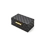 Black Faux Leather Small Box