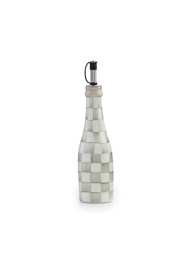 Sterling Check Farmhouse Oil Cruet