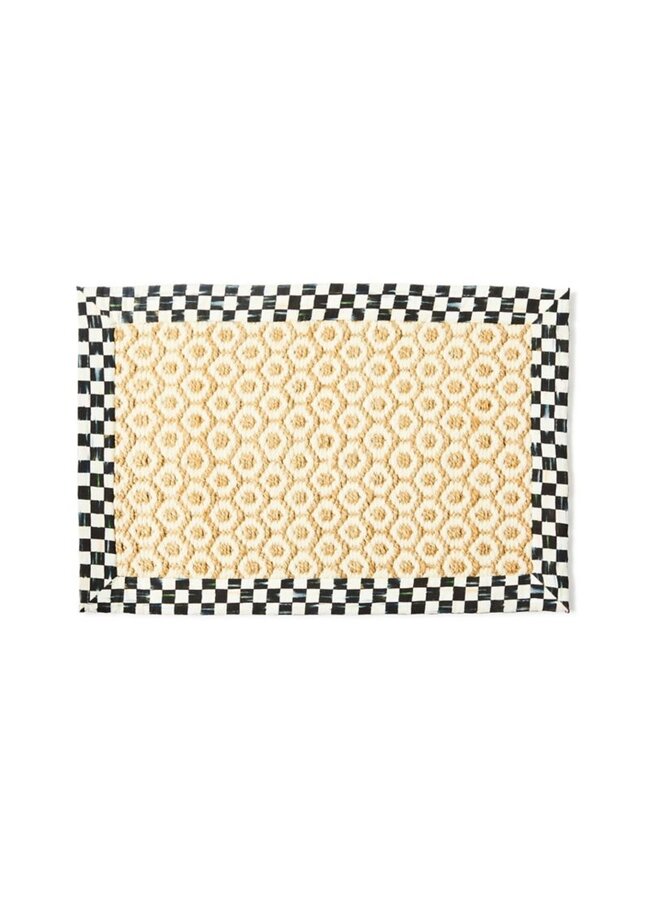 Courtly Check Natural Honeycomb 2' x 3' Jute Rug