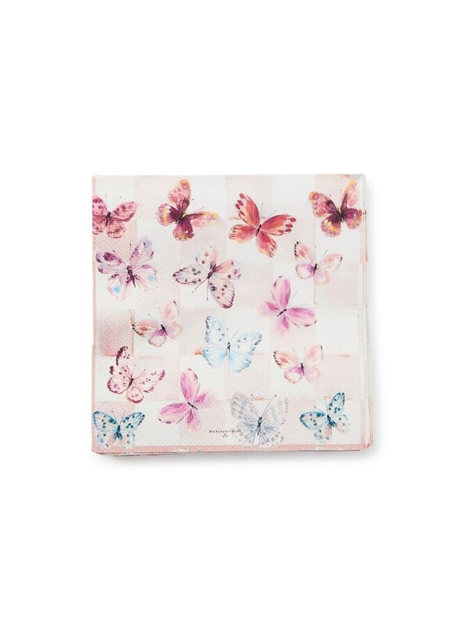 Butterfly Hill Cocktail Paper Napkins