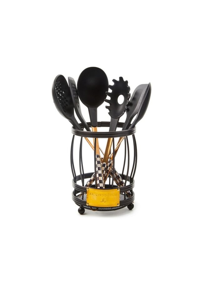Courtly Check Utensil Caddy Set