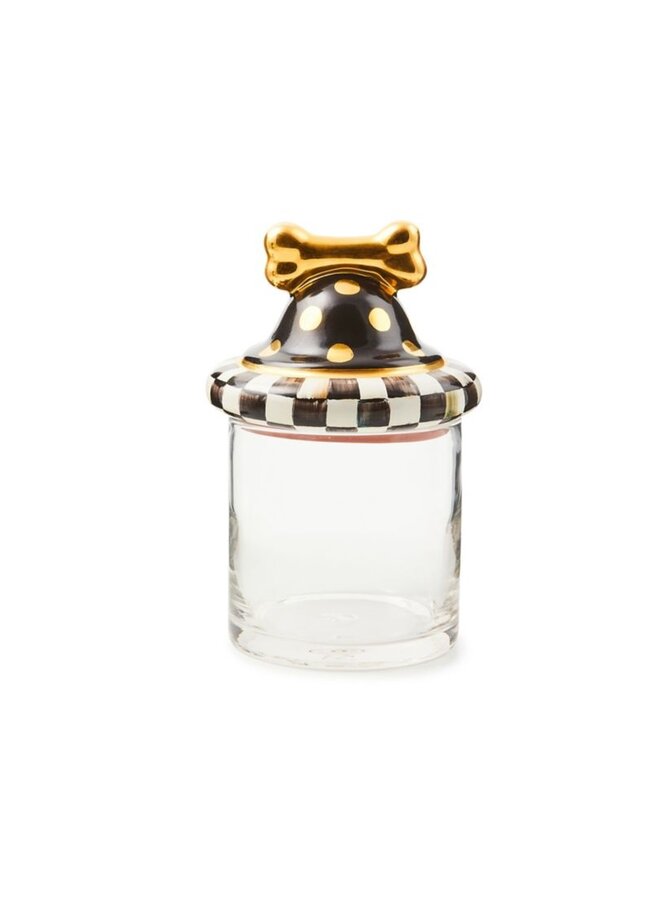 Courtly Canine Cookie Jar