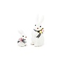 White Rabbit Bunnies Set of 2