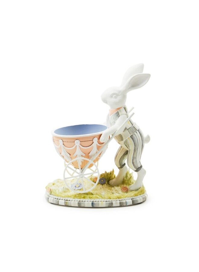 Cameo Bunny with Cart