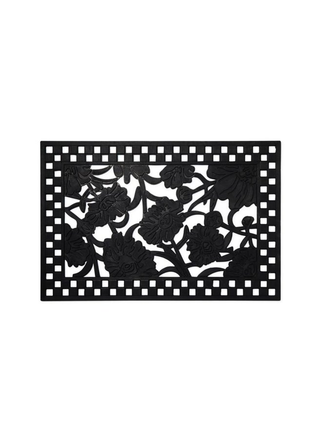 Daisy Rubber Door Mat