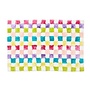 Rainbow Micro Check Bath Rug