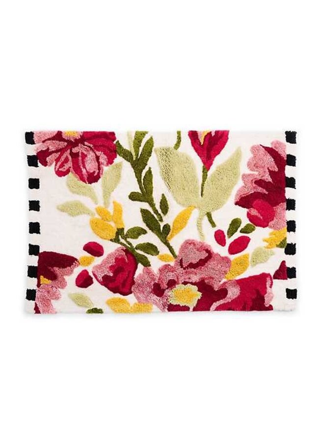 Spring Floral Bath Rug