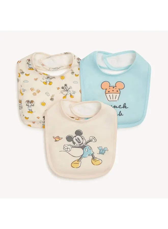 Mickey's Brunch Bunch Modal Bib - 3 Pack