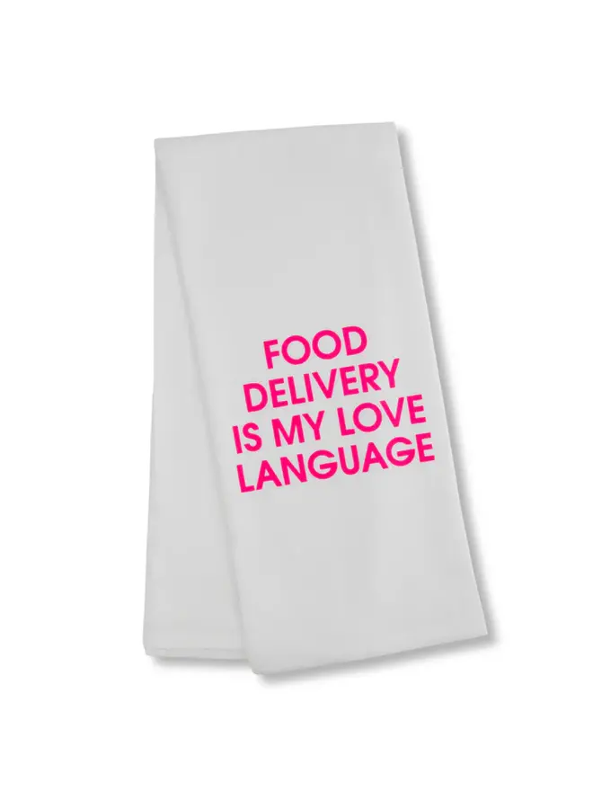 Food Delivery Tea Towel
