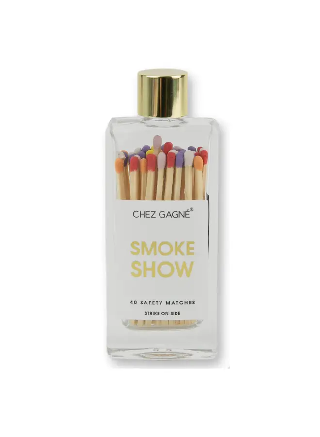 Smokeshow Glass Bottle Matches (Rainbow)