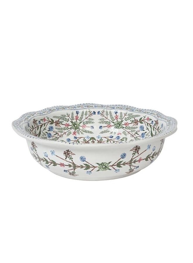 Villa Seville 12" Serving Bowl - Chambray