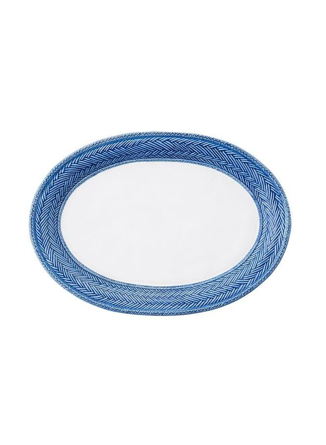Le Panier 17" Platter - Delft Blue